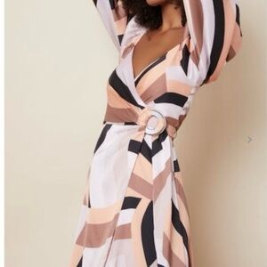 Hutch Multicolor Long Sleeve Dress